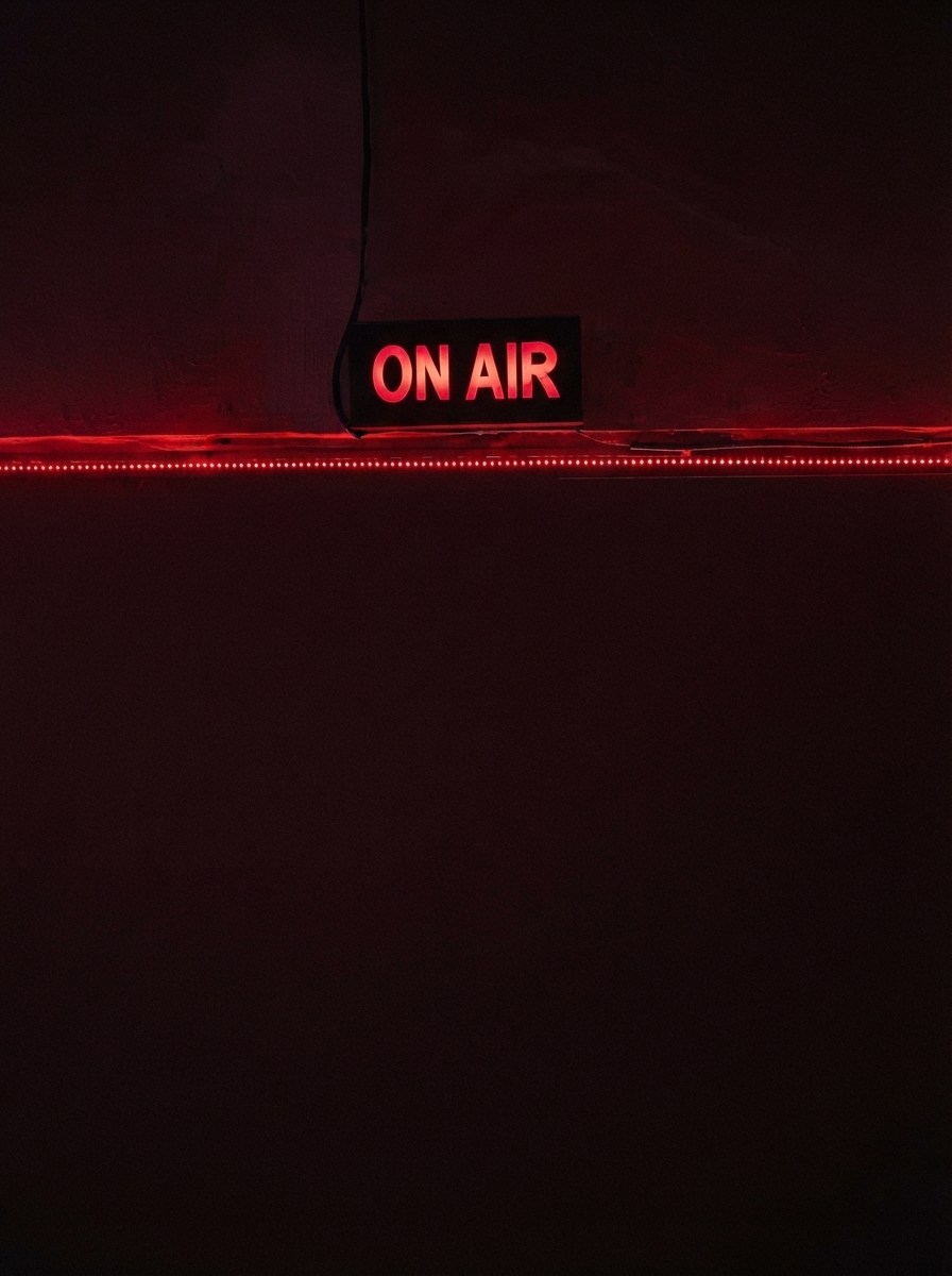 ON AIR sign